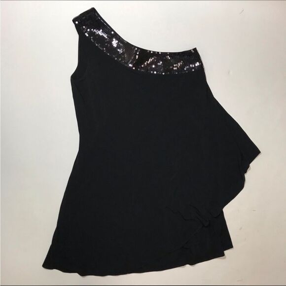 Calvin Klein black blouse M - Picture 1 of 7
